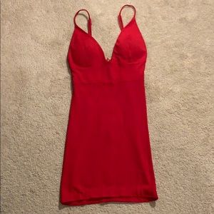 Red Windsor dress